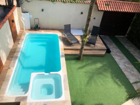 Casa de praia, piscina aquecida, cervejeira e bilhar